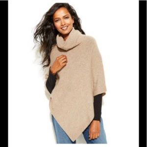 Eileen Fisher Sleeveless Turtleneck Poncho